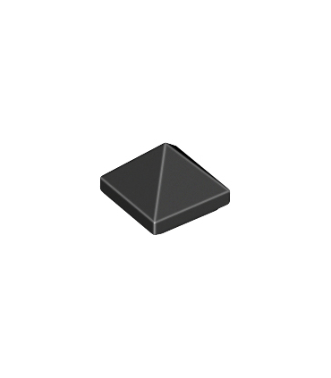 Black Slope 45 1 x 1 x 2/3 Quadruple Convex Pyramid