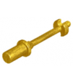 Pearl Gold Minifigure, Utensil Ski Pole 3L with Handle, Stop Ring and Side Stops