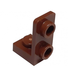 Reddish Brown Bracket 1 x 1 - 1 x 2 Inverted