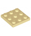 Tan Plate 3 x 3