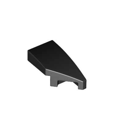 Black Wedge 2 x 1 x 2/3 Right