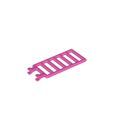 Dark Pink Bar 7 x 3 with 2 Clips (Ladder)