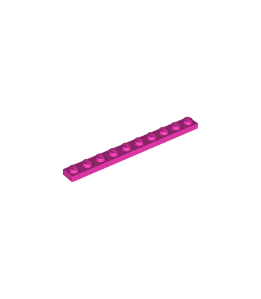 Dark Pink Plate 1 x 10