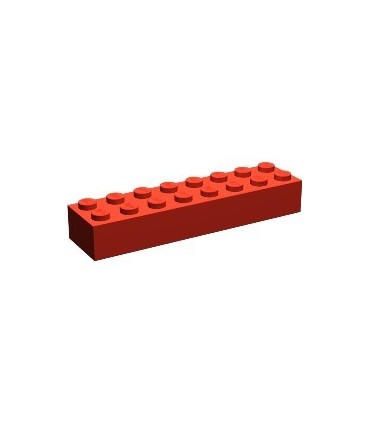 Red Brick 2 x 8