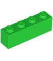 Bright Green Brick 1 x 4