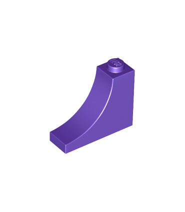 Dark Purple Arch 1 x 3 x 2 Inverted