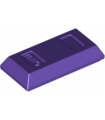 Dark Purple Minifigure, Utensil Ingot / Bar