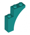 Dark Turquoise Arch 1 x 3 x 3