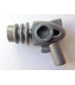 Flat Silver Minifigure, Weapon Space Ray Gun - Rounded Heat Diffusers