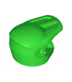 Bright Green Minifigure, Headgear Helmet Dirt Bike