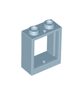Sand Blue Window 1 x 2 x 2 Flat Front