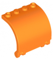 Orange Panel 3 x 4 x 3 Curved with Double Clip Hinge