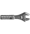Flat Silver Minifigure, Utensil Tool Adjustable Wrench