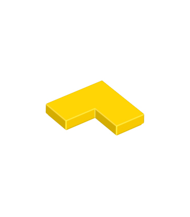 Yellow Tile 2 x 2 Corner