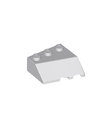 Light Bluish Gray Wedge 3 x 3 Sloped Left