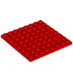 Red Plate 8 x 8
