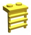 Yellow Plate, Modified 1 x 2 with Ladder