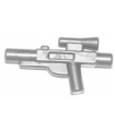 Flat Silver Minifigure, Weapon Gun, Blaster Short (SW)