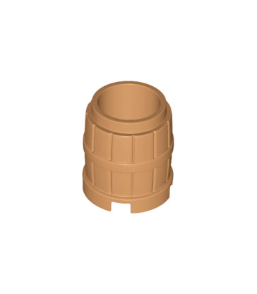 Medium Nougat Container, Barrel 2 x 2 x 2