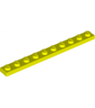Neon Yellow Plate 1 x 10
