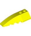 Neon Yellow Wedge 6 x 2 Left