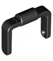 Black Minifigure, Utensil Bucket 1 x 1 x 1 Handle / Scooter Stand