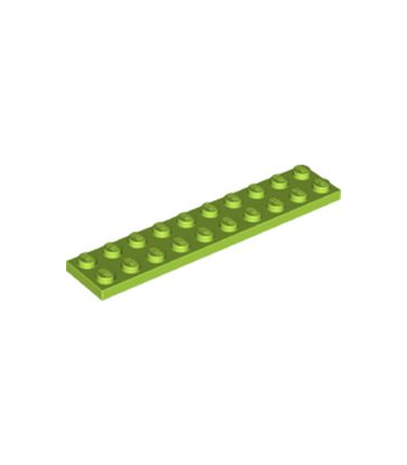Lime Plate 2 x 10