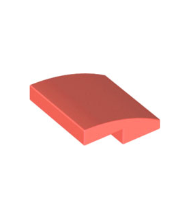 Coral Slope, Curved 2 x 2 x 2/3