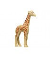 Tan Giraffe, Friends with Reddish Brown Mane, Dark Orange Eyes and Spots Pattern