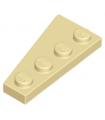 Tan Wedge, Plate 4 x 2 Right