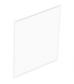Trans-Clear Glass for Window 1 x 6 x 6 Flat Front