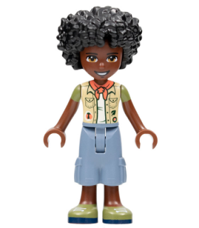 Friends Joaquim, Sand Blue Trousers, Tan Vest, Coral Scarf