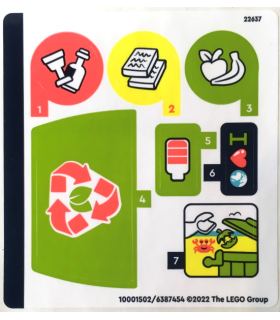 Sticker Sheet for Set 41712