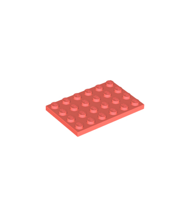 Coral Plate 4 x 6