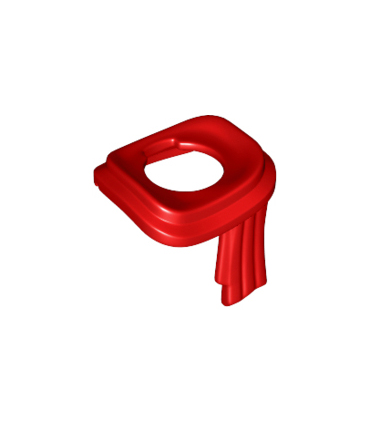 Red Minifigure Scarf Long Wrapped