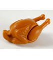 Dark Orange Turkey with Drumsticks 22mm with Oval Opening on Back (33048 / 42876)