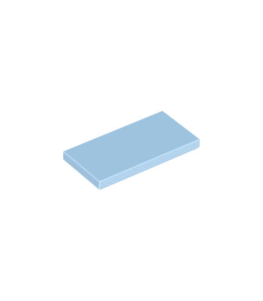 Bright Light Blue Tile 2 x 4