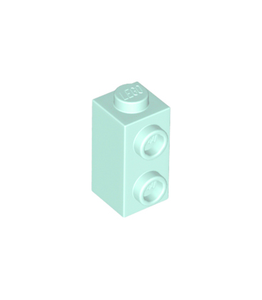 Light Aqua Brick, Modified 1 x 1 x 1 2/3 with Studs on Side