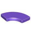 Dark Purple Tile, Round Corner 2 x 2 Macaroni