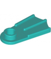 Dark Turquoise Minifigure Footgear Flipper