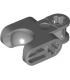Dark Bluish Gray Technic, Axle Connector 2 x 3 with Ball Joint Socket - Closed Sides, Straight Forks with Closed Axle Holes