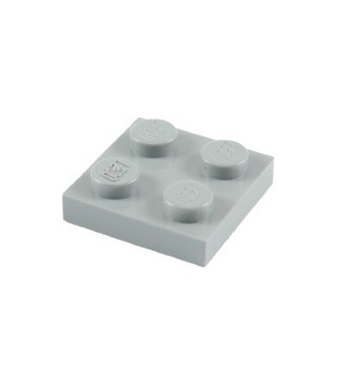 Light Bluish Gray Plate 2 x 2