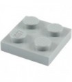 Light Bluish Gray Plate 2 x 2