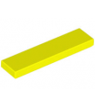 Neon Yellow Tile 1 x 4