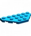 Blue Wedge, Plate 3 x 6 Cut Corners