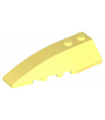 Bright Light Yellow Wedge 6 x 2 Left