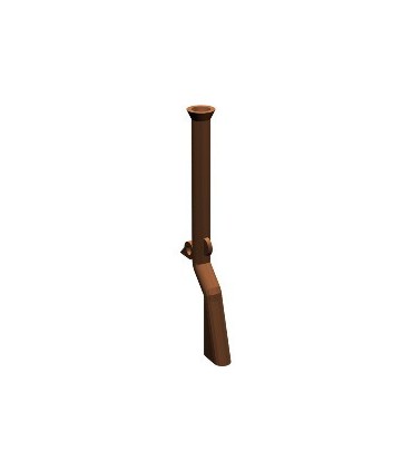 Reddish Brown Minifig, Weapon Gun, Pirate Flintlock Musket