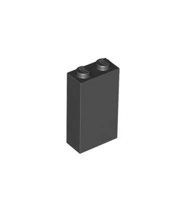 Black Brick 1 x 2 x 3