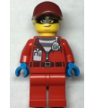 Police - Crook Big Betty, Red Jacket with Prison Shirt and I.D. Tag