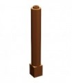 Reddish Brown Support 1 x 1 x 6 Solid Pillar